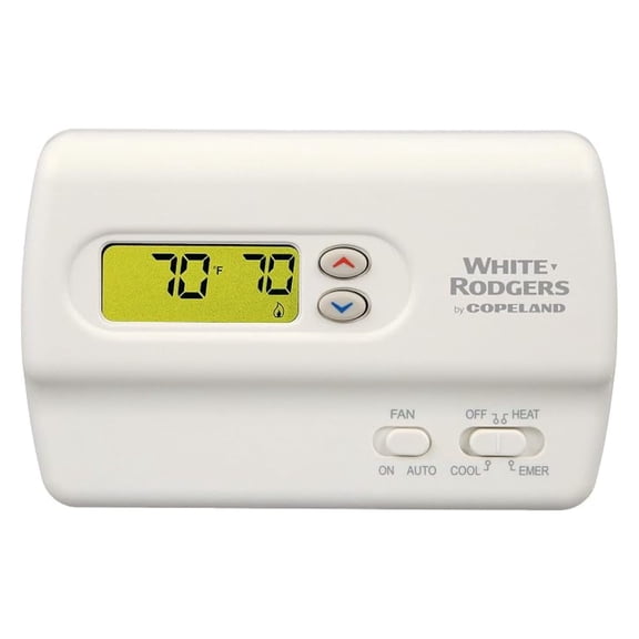 1F89 211 Heat Pump Non Programmable Thermostat