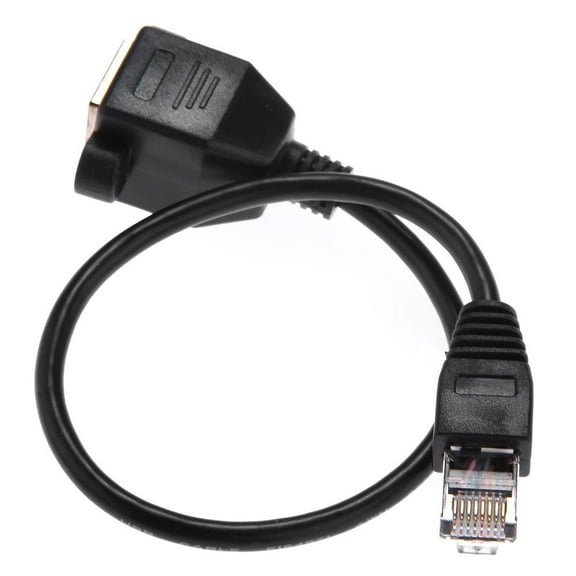 1FT RJ45 Male to Female Network Extension Cable