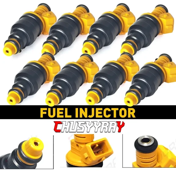 1For 1997-1998 Ford E350 Econoline 5.4L V8 8 Fuel Injectors Set 0280150943 0280150939 F0TED5B 822-11111