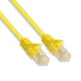 thumbnail image 1 of 1Ft Cat6 Ethernet RJ45 Lan Wire Network Yellow UTP 1 Foot Patch Cable (5 Pack), 1 of 3