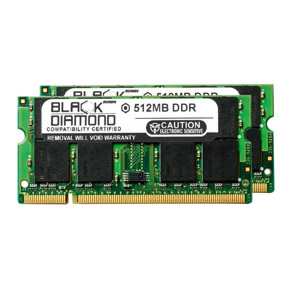 1GB 2X512MB RAM Memory for HP Pavilion Notebooks Ze5730us Black Diamond Memory Module DDR SO-DIMM 200pin PC2100 266MHz Upgrade