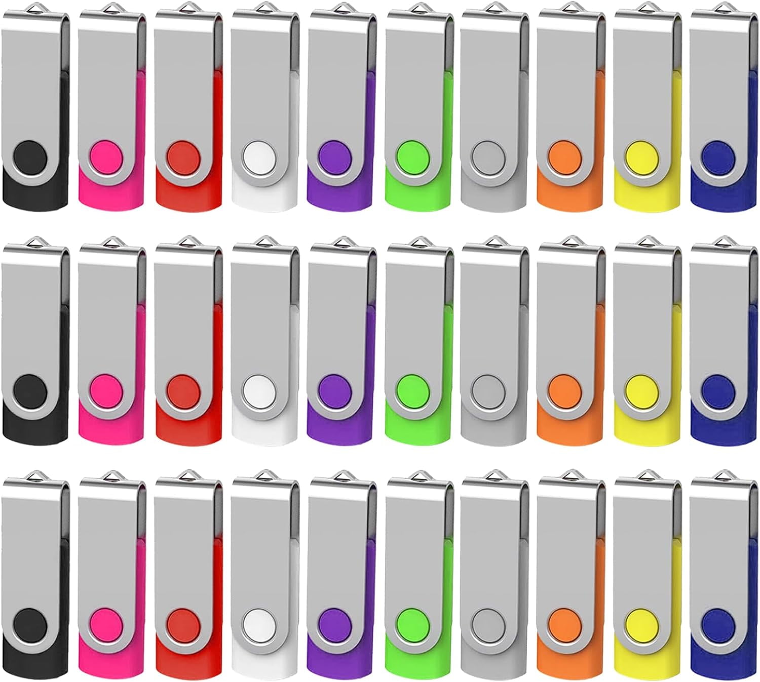 1GB 50Pack USB2.0 UsbFlash Drive(50 Pack 1GB, Mix Color)