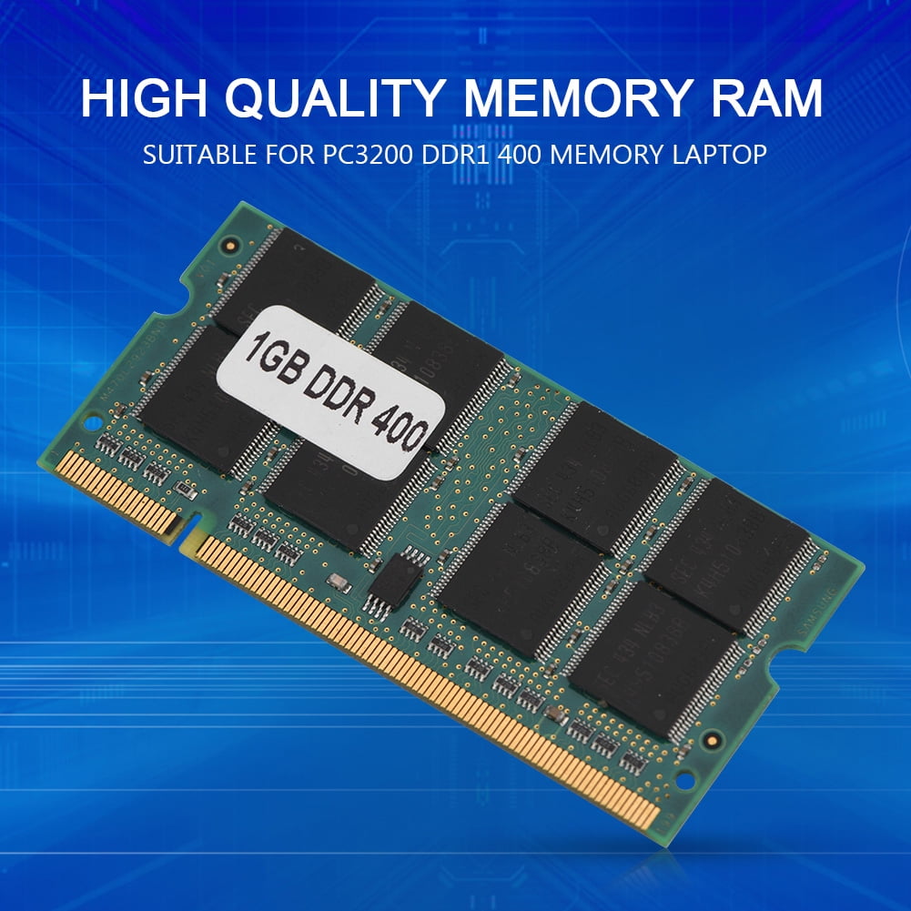 1GB DDR1 SODIMM Laptop RAM Memory Module, 400MHz PC3200 200-Pin 2.6V ...