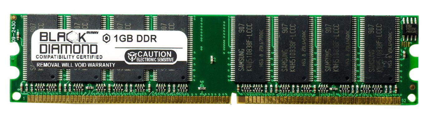 1GB RAM Memory for Gateway 700 Series 700X (DDR) 184pin PC3200 DDR DIMM ...