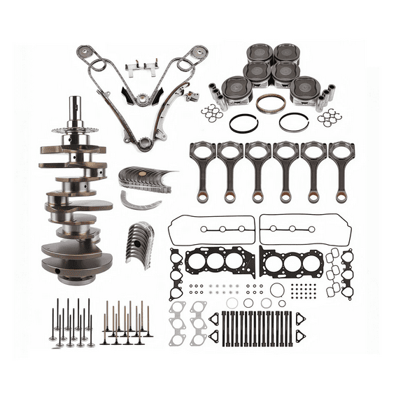 1GR-FE 4.0L Engine Overhaul Rebuild Kit Crankshaft Piston For Toyota FJ Cruiser 4Runner 2003-2015