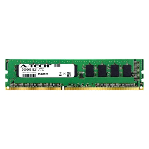 1Gb Ddr3 Pc3-10600E Ecc Udimm (Hp 500668-B21 Equivalent) Server Memory Ram