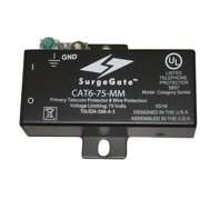 1Gb Rated Protector Solid State RJ45 In & Out Surge Protector, 4 Pair