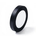 thumbnail image 1 of Single Face Satin Ribbon Polyester Ribbon Black about 1/2 inch(12mm) wide 25yards/roll(22.86m/roll) 250yards/group(228.6m/group) 10rolls/group DIY, 1 of 3