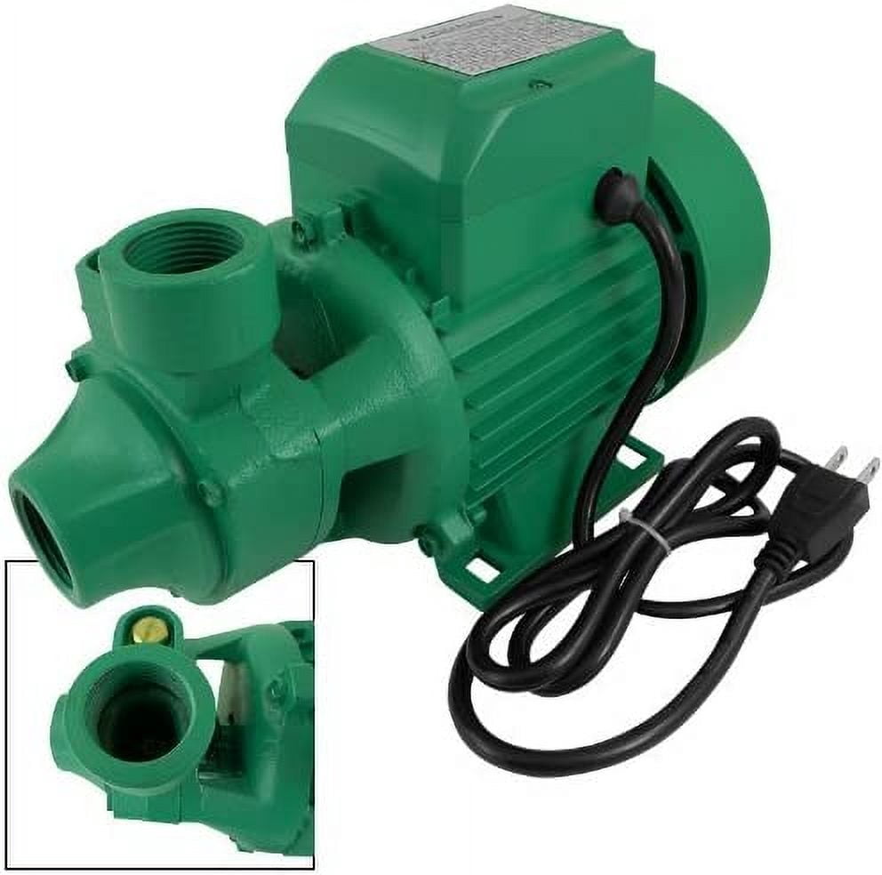1HP Electric Water Pump Centrifugal 1" Inlet/Outlet 3450RPM Clear Water Transfer