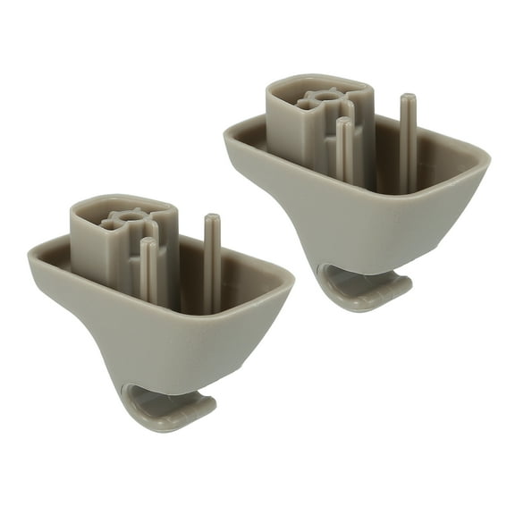 1HS09BD1AA Gray Sun Visor Retainer Clip Fits for Dodge for Ram 1500 2500 3500 4500 5500 2 Pcs