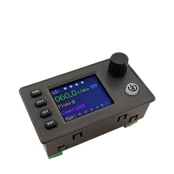 1HZ-200000HZ SMC05 Stepper Servo Motor Pulse Controller With Forward/Reverse Speed Control 1.8-inch HD Colors Screen ,Stable Performance
