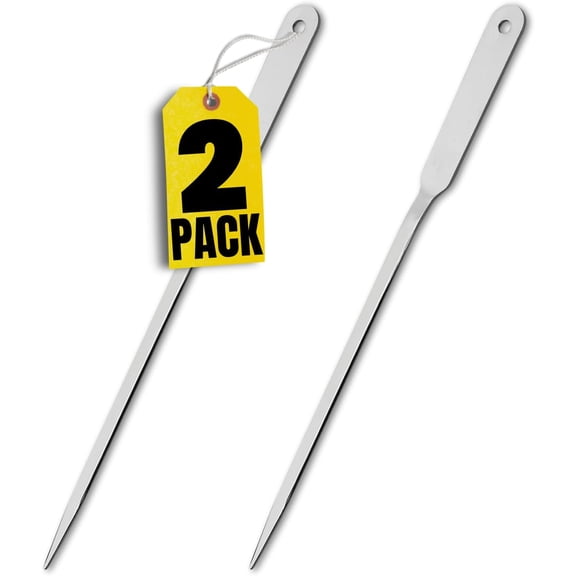 1InTheOffice Letter Opener, Stainless Steel Envelope Opener, 2 Pack