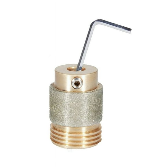1Inch Stained Glass Diamond Grinder Bit Tools Brass Core Stained Glass Grinder Bits Diamond Grinder Bit Tools,1 * Grinding Head 1 * Wrench