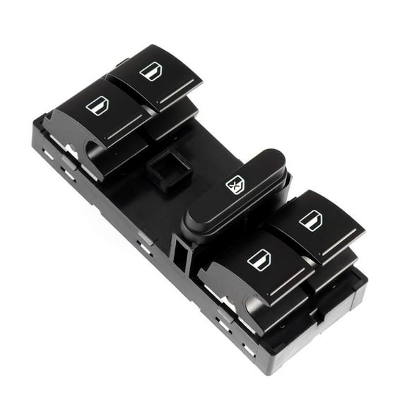 1K4959857AREH, 1K4959857BREH Power Window Master Switch Fits For 2009-2015 For VW CC 2010-2014 For Golf 2006-2013 For GTI 2005-2015 For Jetta 2006-2010 For Passat & CC 2009-2013 For TIGUAN
