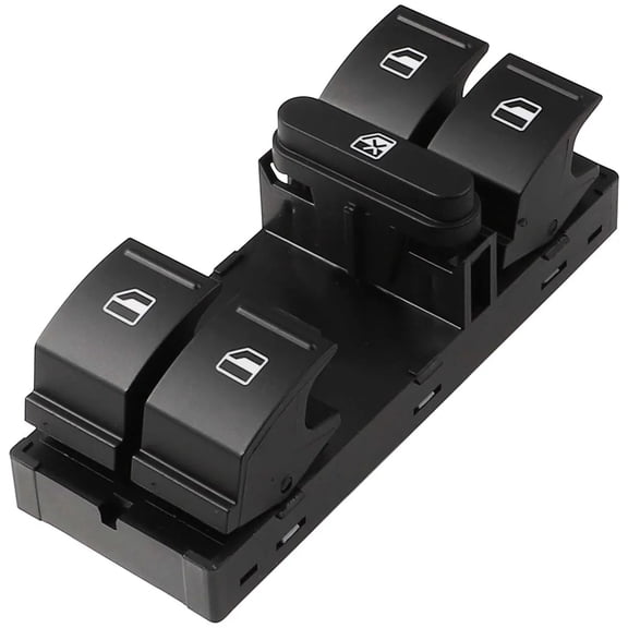 1K4959857B Auto Window Master Switch Panel Car Electric Power Lift Window Control Button For VW AMAROK Golf 5 6 Plus Jetta