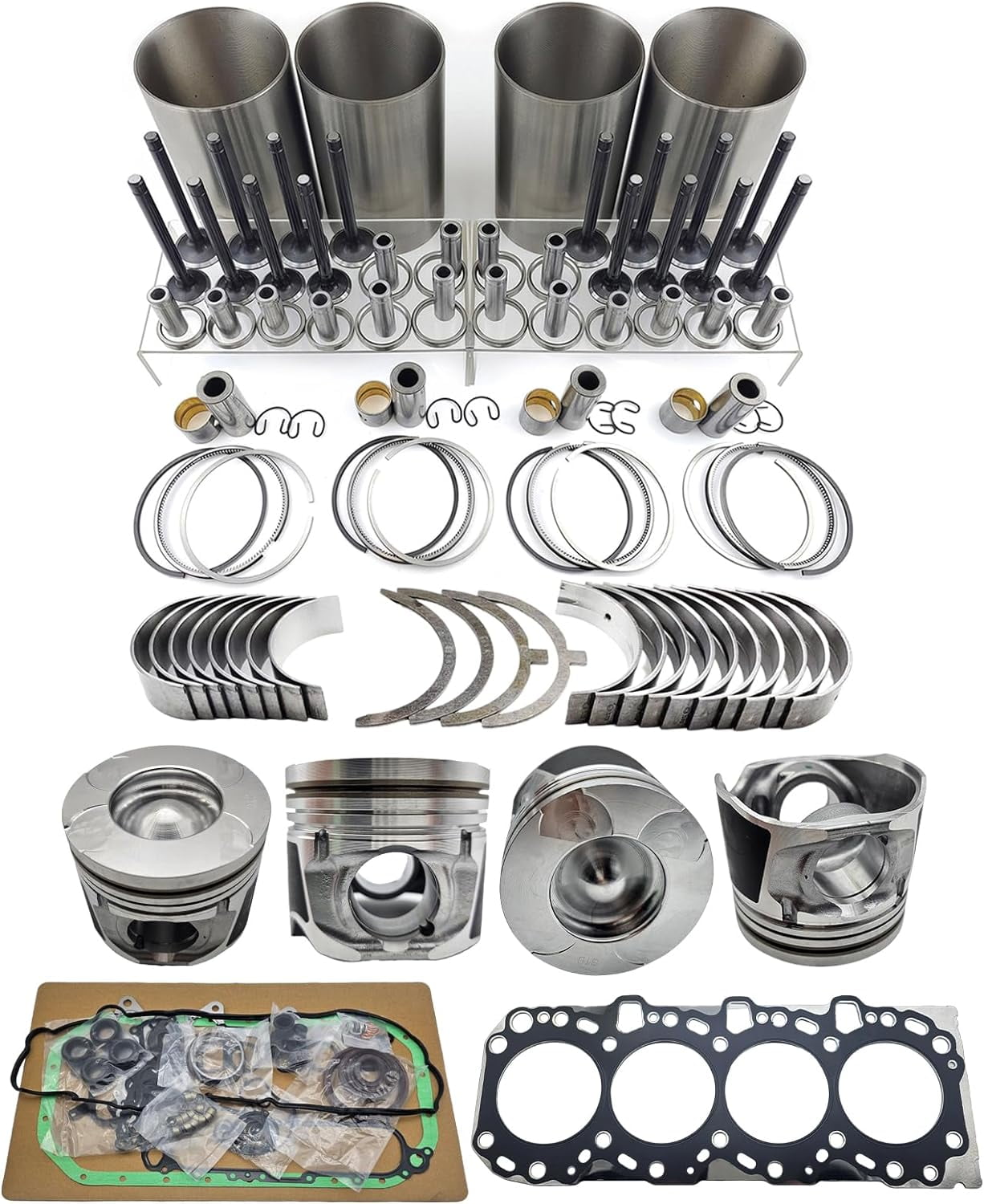 1KD Engine Overhaul Rebuild Kit For Toyota 1KD 1KD-FTV Engine Hilux ...