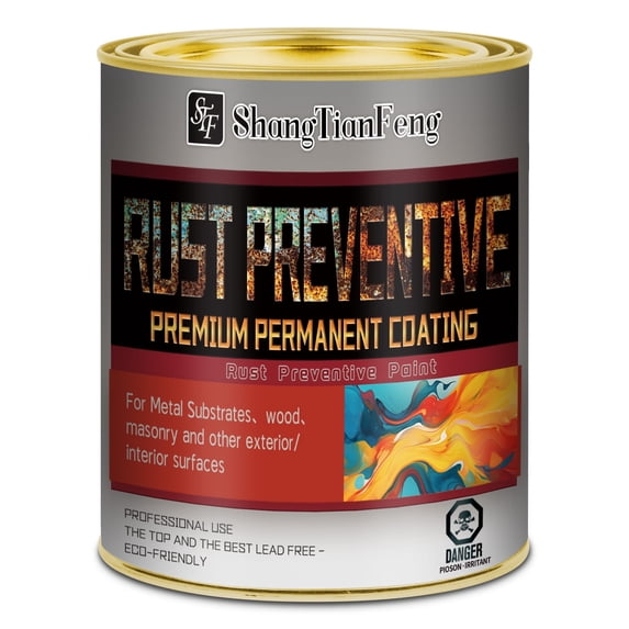 Anti Rust Epoxy Rust Resistant Black Rust Resistant Permanent Protection Paint Epoxy ...