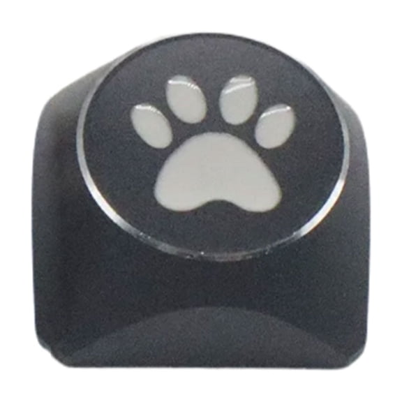 1Keys Aluminum Alloy CatPaws Keycaps XDA Profile Keycap for Mechanical Keyboards Modifiers