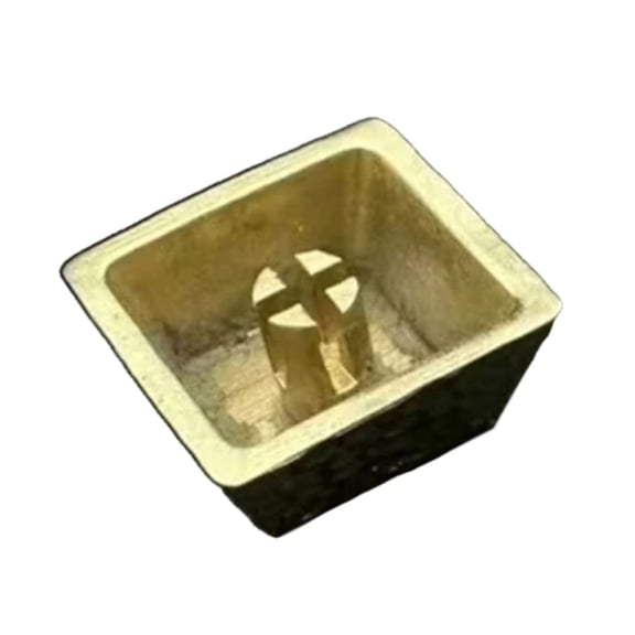 1Keys Engraveds Brass Meteorites Keycaps Cherrys Profile Key Button for Mechanical Keyboards Gamings Player