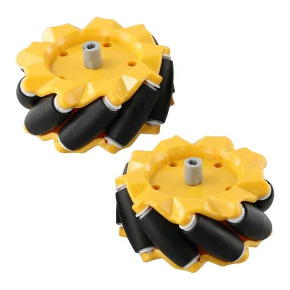 1Kit For Mecanum Wheel Omnidirectional Wheel DIY for Smart Robot Car Accessories