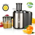 thumbnail image 1 of 1L 2 Speed Juicer Machine, Juice Extractor with Big Mouth Feed Chute, 304 Stainless-steel Filter, High Juice Yield, Easy to Clean & BPA-Free, 800W, Anti-drip, Dishwasher Safe, B206, 1 of 8