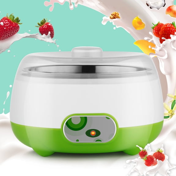 1L Automatic Yogurt Maker with Stainless Steel Inner Pot  Digital Electric Yogurt Machine with Timer & Temperature Control  Make Healthy Greek Yogurt, Rice Wine