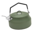 thumbnail image 1 of 1L Camping Water Kettle Water Boiler Kitchenware Cooking Teapot Coffee Pot Teakettle for Backpacking Barbecue Travel Campfire Green, 1 of 9