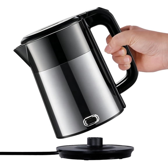 1L Small Travel Electric Kettle 1000W Portable Mini Hot Water Boiler
