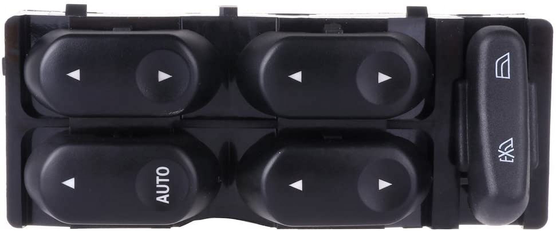 Control De Interruptor De Botón De Bloqueo De Puerta Eléctrica Negra