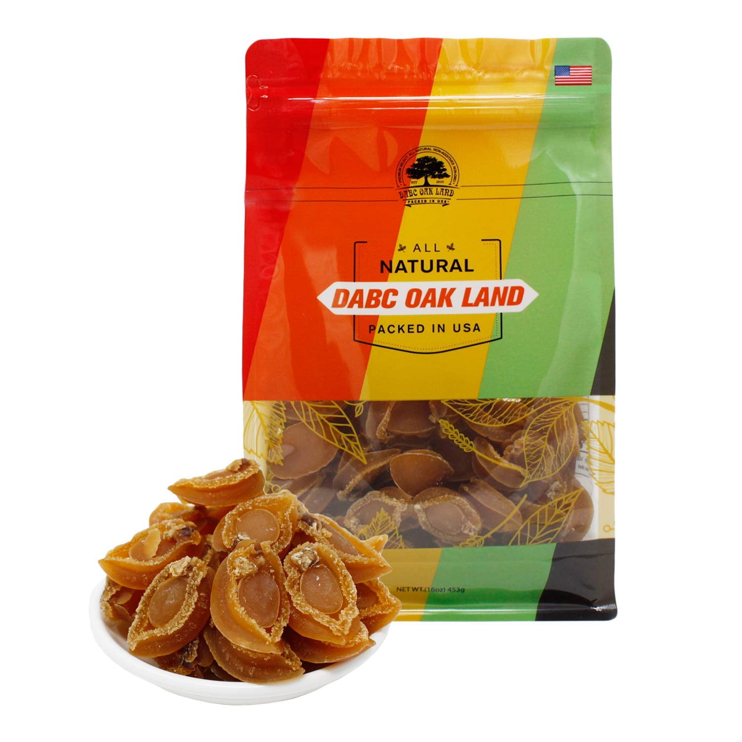 1LB Dried Abalone Baoyu,Dried Seafood Jerky & Dried Meats 80-100 pcs LB Bag Seafood Rich in Collagen 100% Natural Sun Dried Seafood