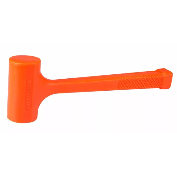 1Lb Dead Blow Hammer Mallet Plastic Neon Orange 11 3/4" Long Fast Shipping
