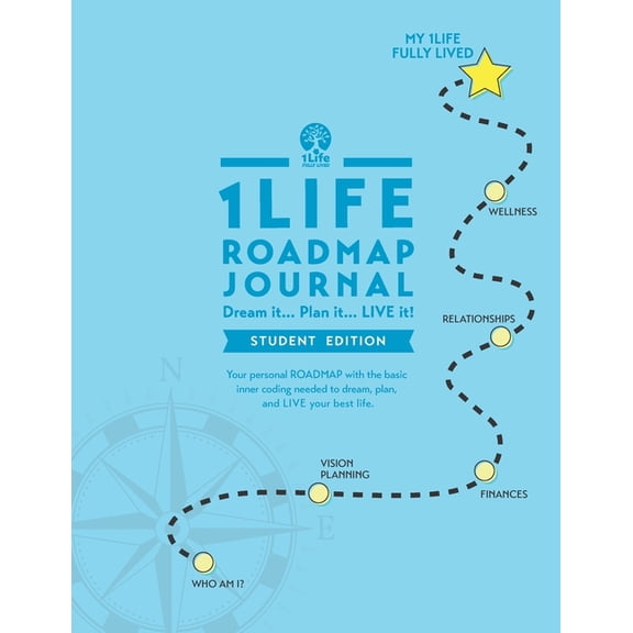 1Life ROADMAP Journal: Student Edition, (Paperback)