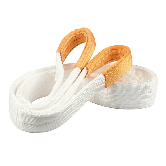 1M 2 Ton Outdoor Flat Emergency Kit Car Tow Rope Car Tow Cable Towing Pull Rope Strap Hooks Van Road Recovery ,Durable & Safe