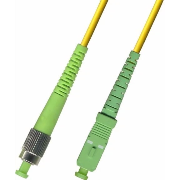 1M (3.28Ft) Os2 Fc/Apc To Sc/Apc Fiber Optic Cable Simplex Singlemode 9/125