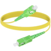 1M 3 Feet - Singlemode Simplex Fiber Optic Cable 9/125 - SC/APC to SC/APC