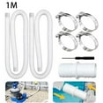 thumbnail image 1 of 1M 32mm Pool Hose Set with Stainless Steel Clips | UV-Resistant PE Garden Hose for Pool Pumps & Irrigation, 1 of 10