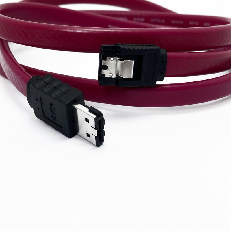 1M 3Ft eSATA to SATA  Serial ATA External Cable Adapter 7 Pin Male Convertidor Adaptor  Shielded