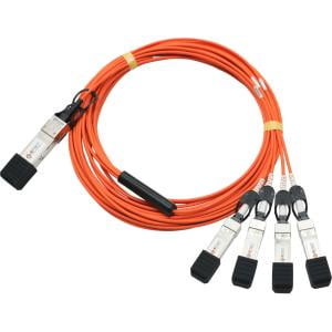 1M 40G QSFP+/4XSFP+ AOC BREAKOUT CABLE CISCO COMPATIBLE