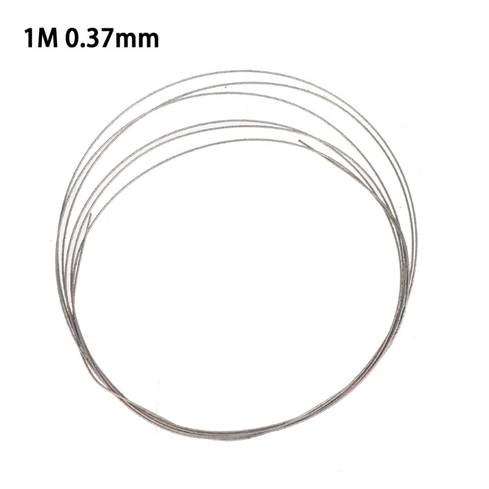 1M Cutting Wire Saw Blades for Precision Cutting of Gemstones, Glass
