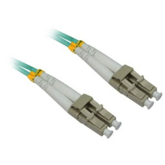 4xem 4XFIBERLCLC1M 1 meter/ 3.3 Ft Multimode LC To LC 50/125 Duplex Fiber Optic Patch Cable Male to Male