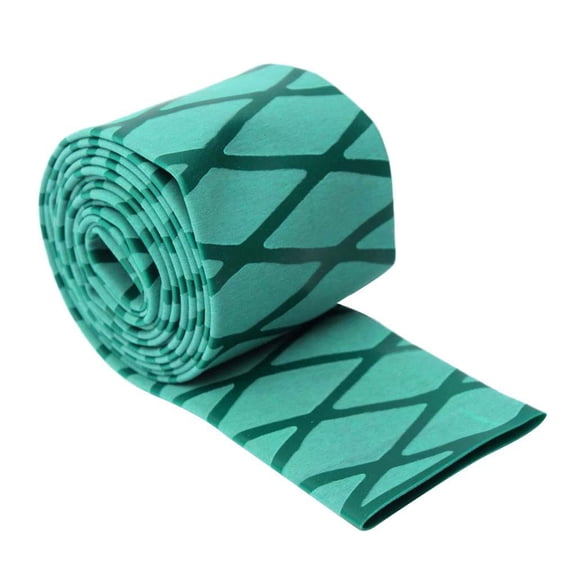 1M Heat Shrink Tubing Waterproof Non Slip Fishing Rod Tape Racket Sleeve - Green