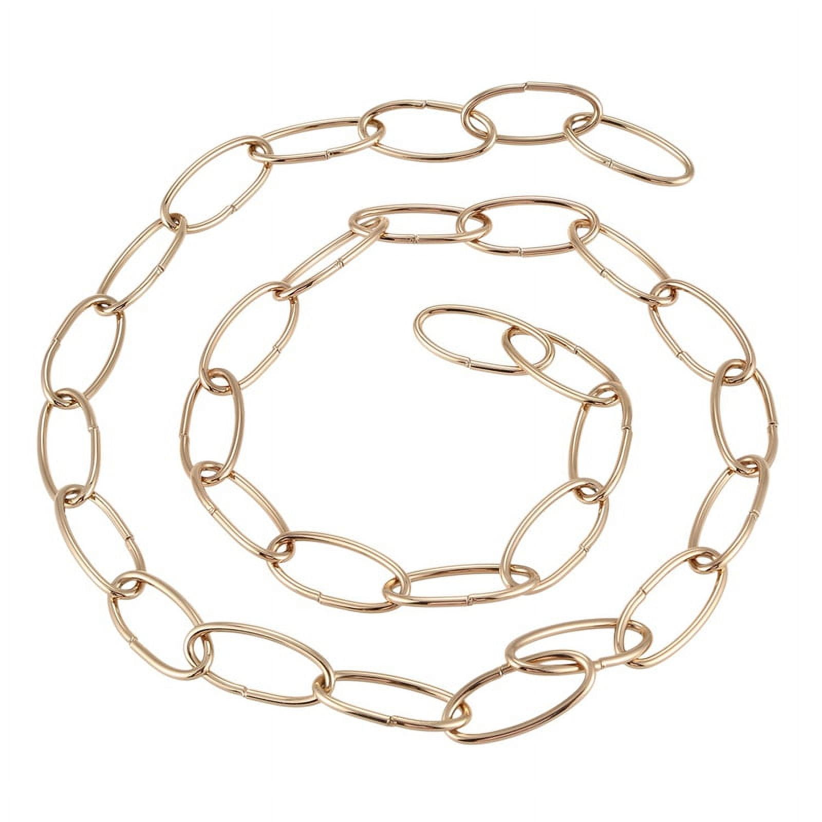 1M Heavy Duty Chain For Vintage Chandelier Hanging Lamp, Gold