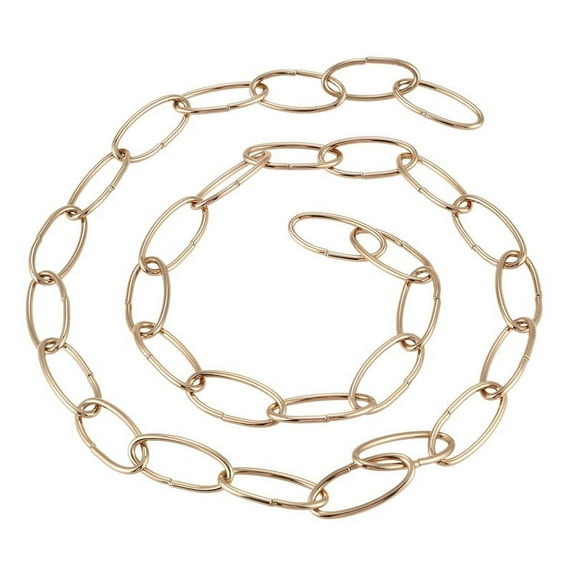 1M Heavy Duty Chain For Vintage Chandelier Hanging Lamp, Gold