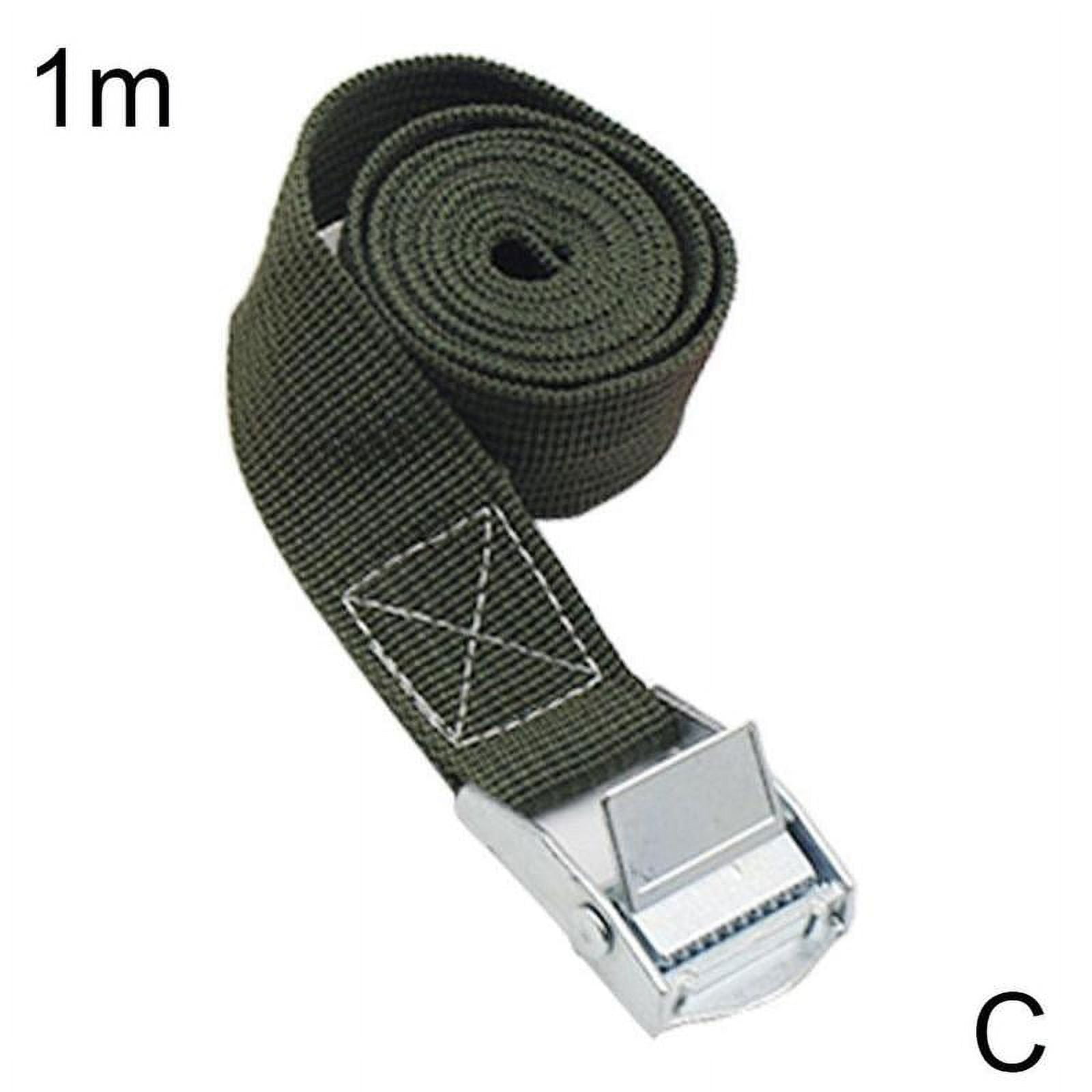 1M Heavy Duty Ratchet Straps Tie Down Wide Recovery Down Ratchet Cargo Cars A4N0