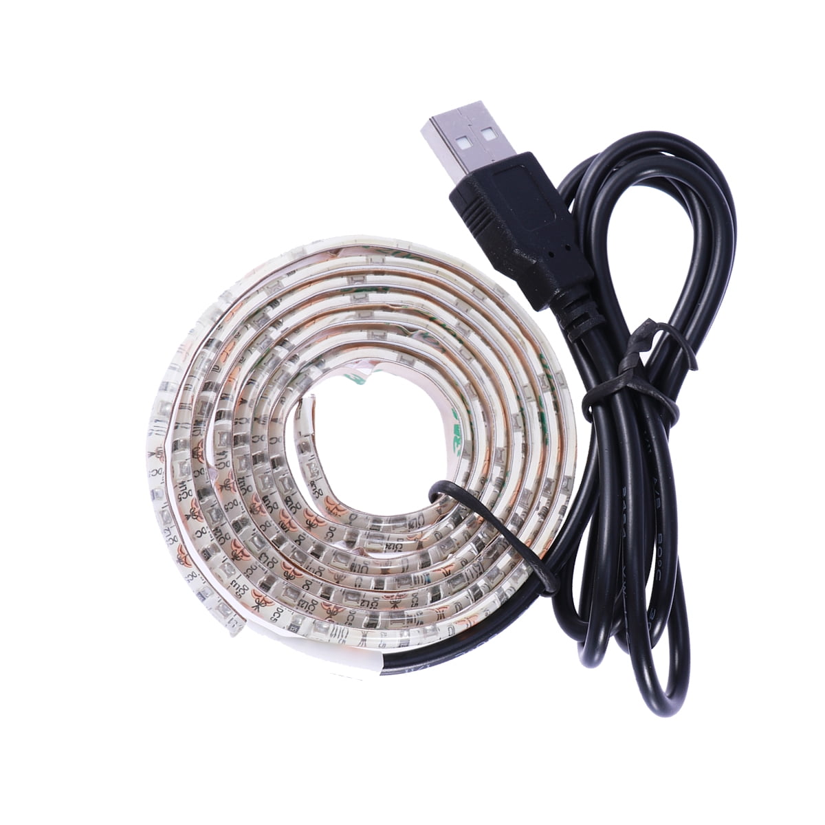 1M LED Strip Light Nonwaterproof Light Strip LED Light Strip Black Wallpaper Border RGB LED