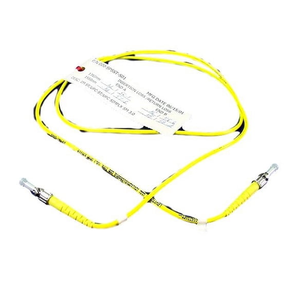 1M Leviton Fiber Optic Singlemode Simplex Patch Cable Cord SM ST SPC SPSST-S01