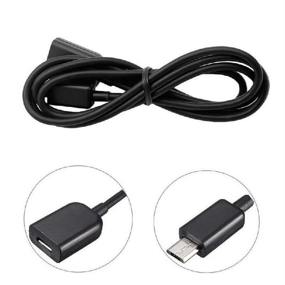1M Micro USB Male To Female Extension Data OTG Charger Cable Lead For