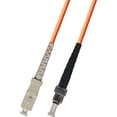 thumbnail image 1 of 1M - Multimode Simplex Fiber Optic Cable (50/125) - SC to ST, 1 of 1