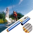 thumbnail image 1 of 1M Pocket Pen Fishing Rod | Portable Carbon Fiber Mini Ice Fishing Rod | Compact Travel & Student Fishing Gear | Beginner Friendly Fishing Pole, 1 of 4