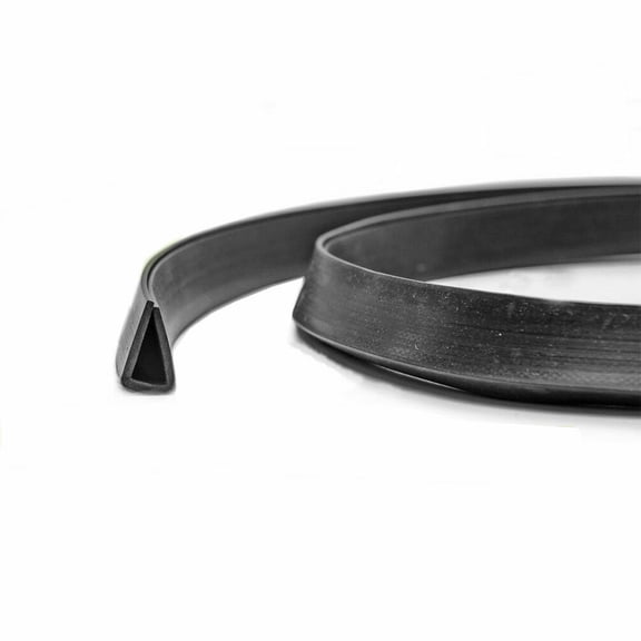 1M Rubber U Channel Edging Edge Trim Seal Square Protection 1-2mm